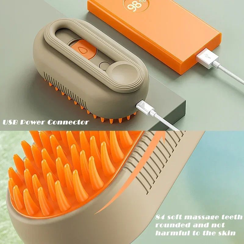 Cepillo para Perros con Vapor